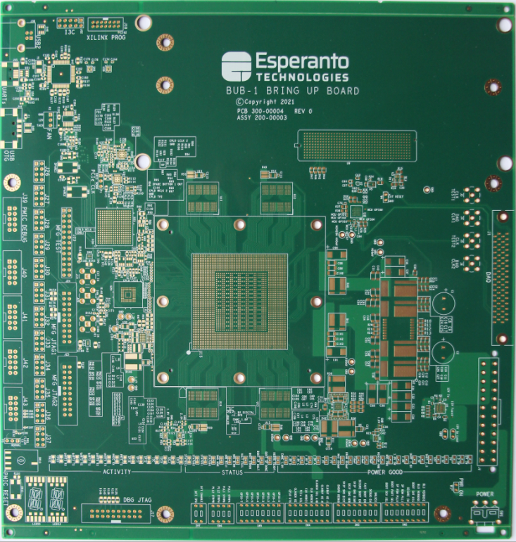 Esperanto's 14L(4+6+4) Bring Up Board