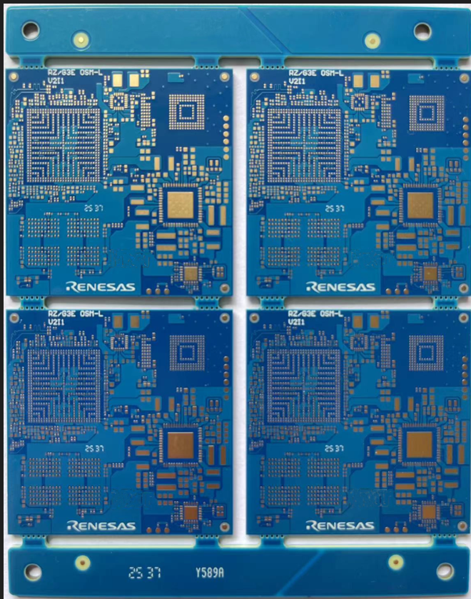Renesas's 14L(5+4+5) Edge AI SoM board